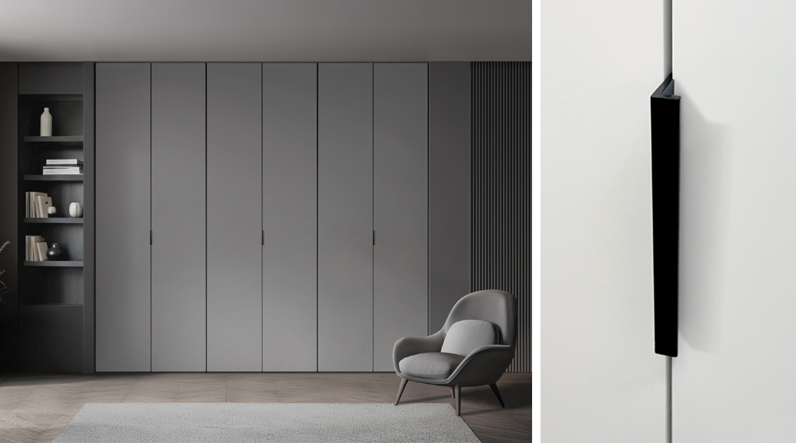 枠がなく天井まであるクローゼット（CLOSET） | FULL HEIGHT DOOR