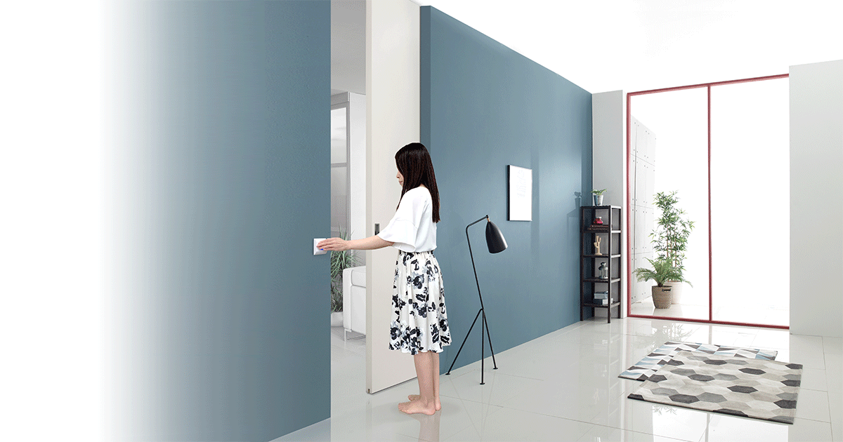 枠がなく天井まであるクローゼット（CLOSET） | FULL HEIGHT DOOR Product - 神谷コーポレーション