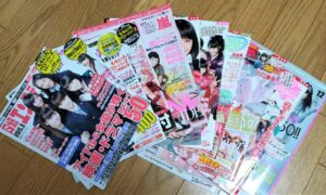 棚に入りきらない雑誌を整理してスッキリ！