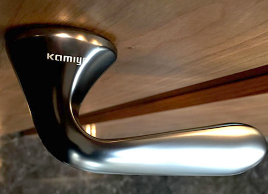 Kamiya's mark is also included in high-quality and stylish lever handles